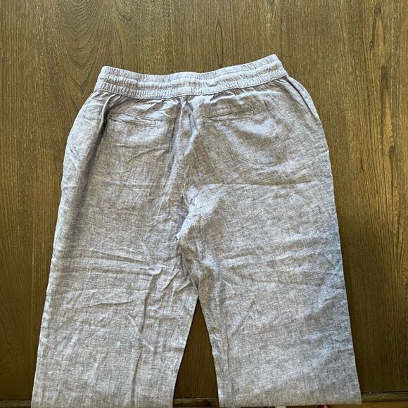 NWOT Guess Blue Cotton Lightweight Pants Drawstring Waist Size M - Picture 8 of 11